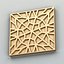 decorative wall panel 3D model