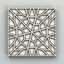 decorative wall panel 3D model