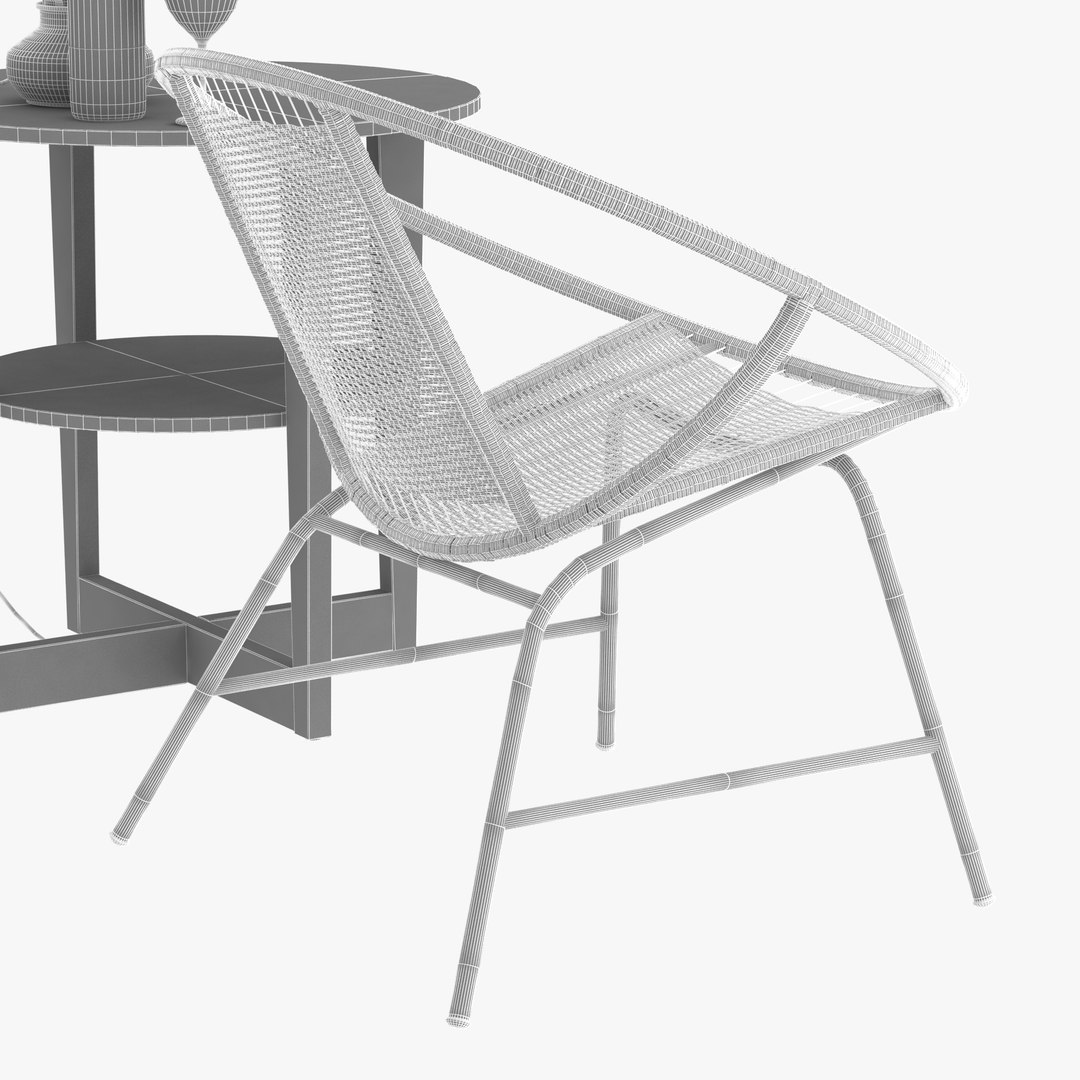 3D Ikea Chair Vejmon Model TurboSquid 1331460