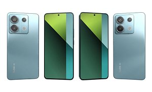 Xiaomi Redmi Note 13 Pro Ocean Teal 3D