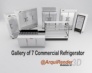 Gallery of commercial refrigerators