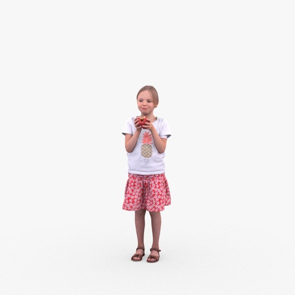 Peaple 3D Scan Lilly4 3D