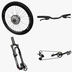 Bicycle Parts Collection 01