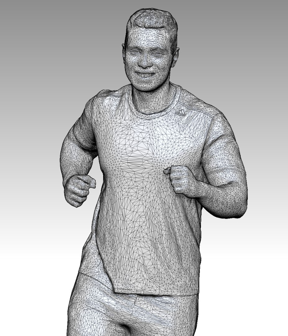 3D Model Human Young Jogging - TurboSquid 1601328