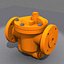 steam traps valve modeled 3d model
