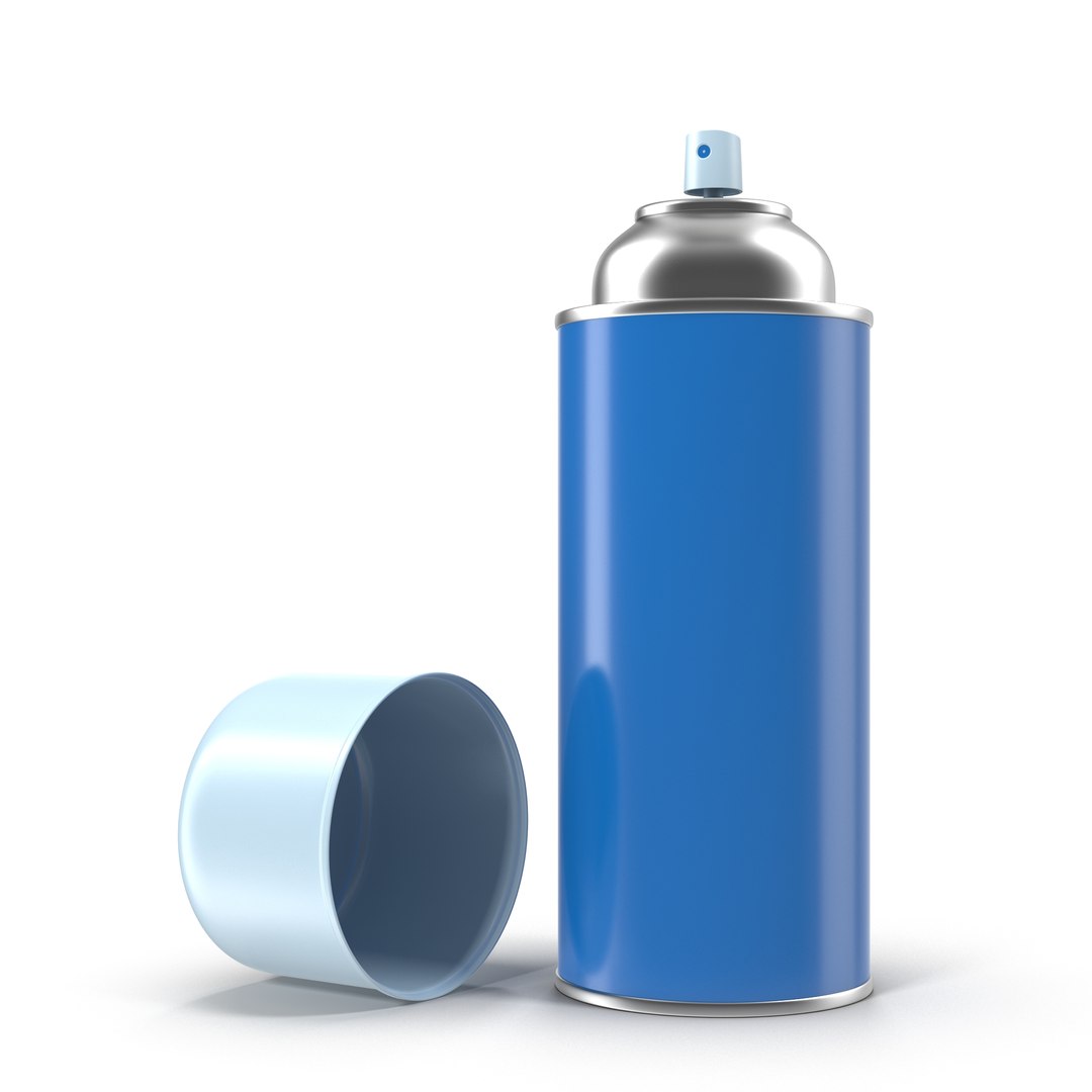 3d model of spray