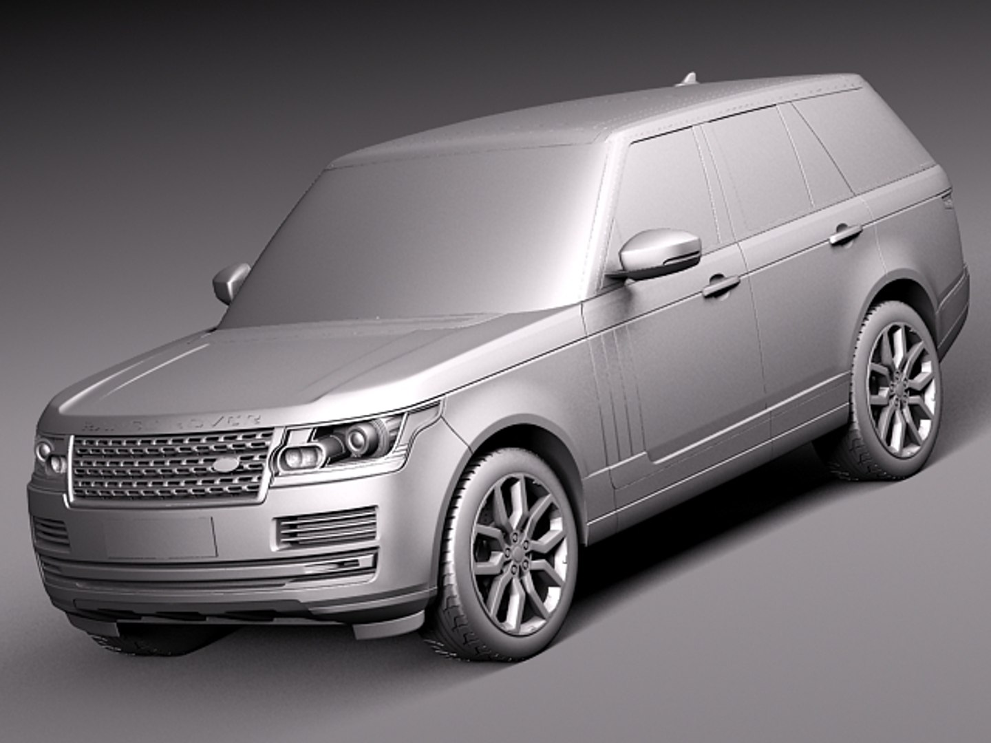 c4d range rover 2013 suv