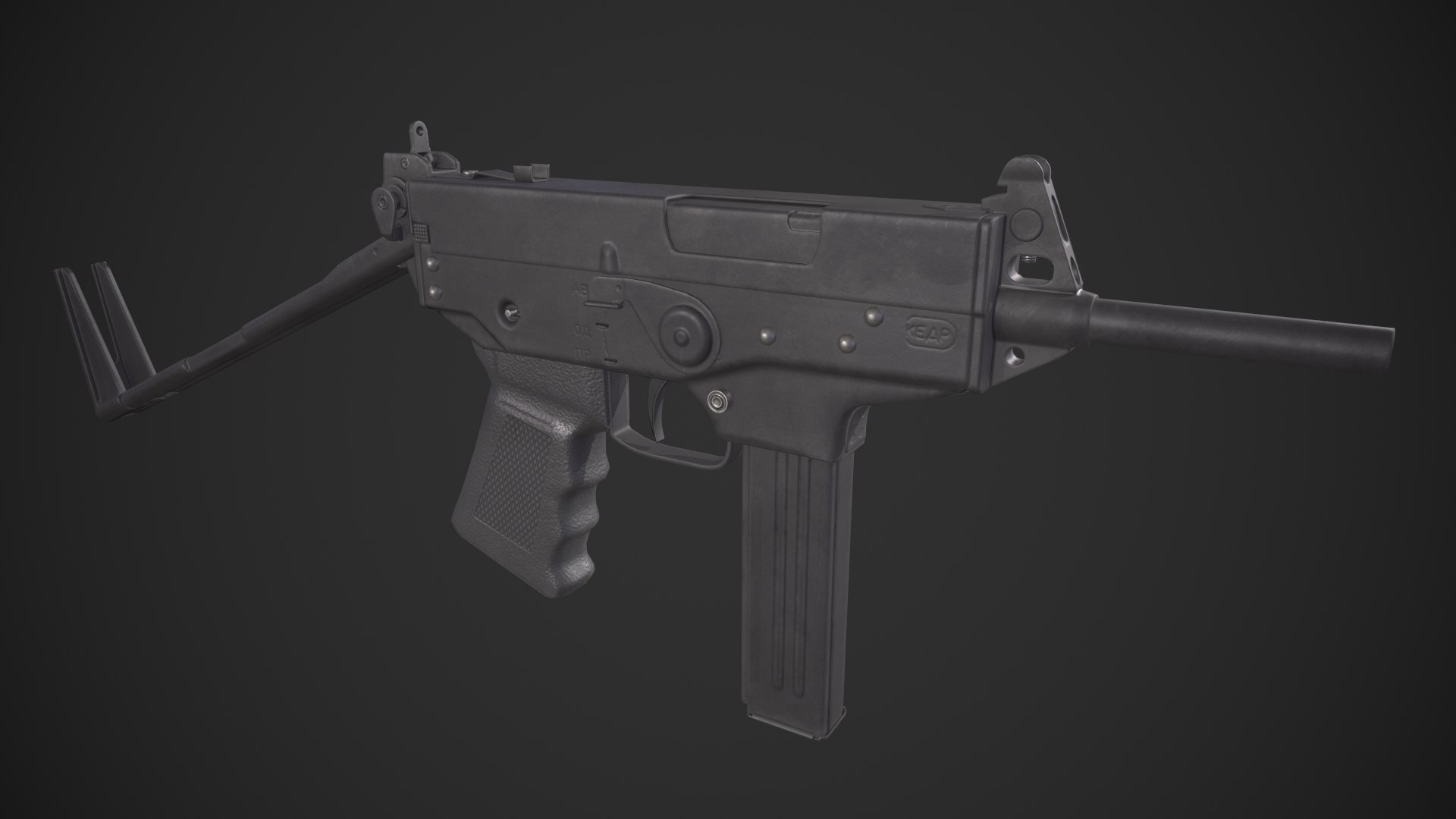 PP-91 Kedr 3D Model - TurboSquid 2004374