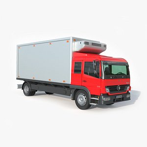 3D Mercedes Benz Atego 1518