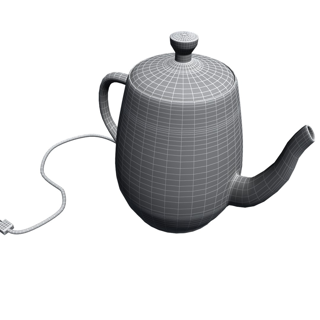 3d Model Coffee Pot 1457