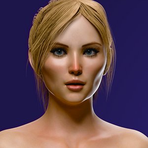 Realistic Beautiful Woman Rigged 3D - Calista