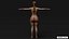 Realistic Beautiful Woman Rigged 3D - Calista