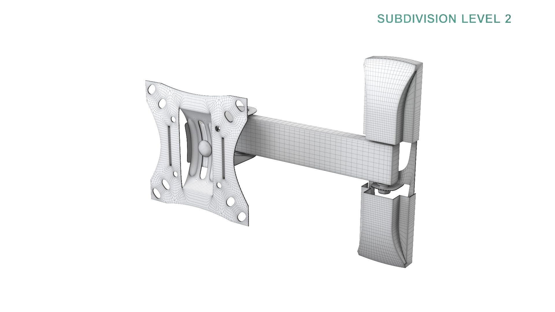 TV Mount 3D model https://p.turbosquid.com/ts-thumb/Rk/9p1w2g/Rm/wireframe0001/jpg/1625042522/1920x1080/fit_q87/d87c3496a45c24c60b17b6d090ab455238c0258e/wireframe0001.jpg