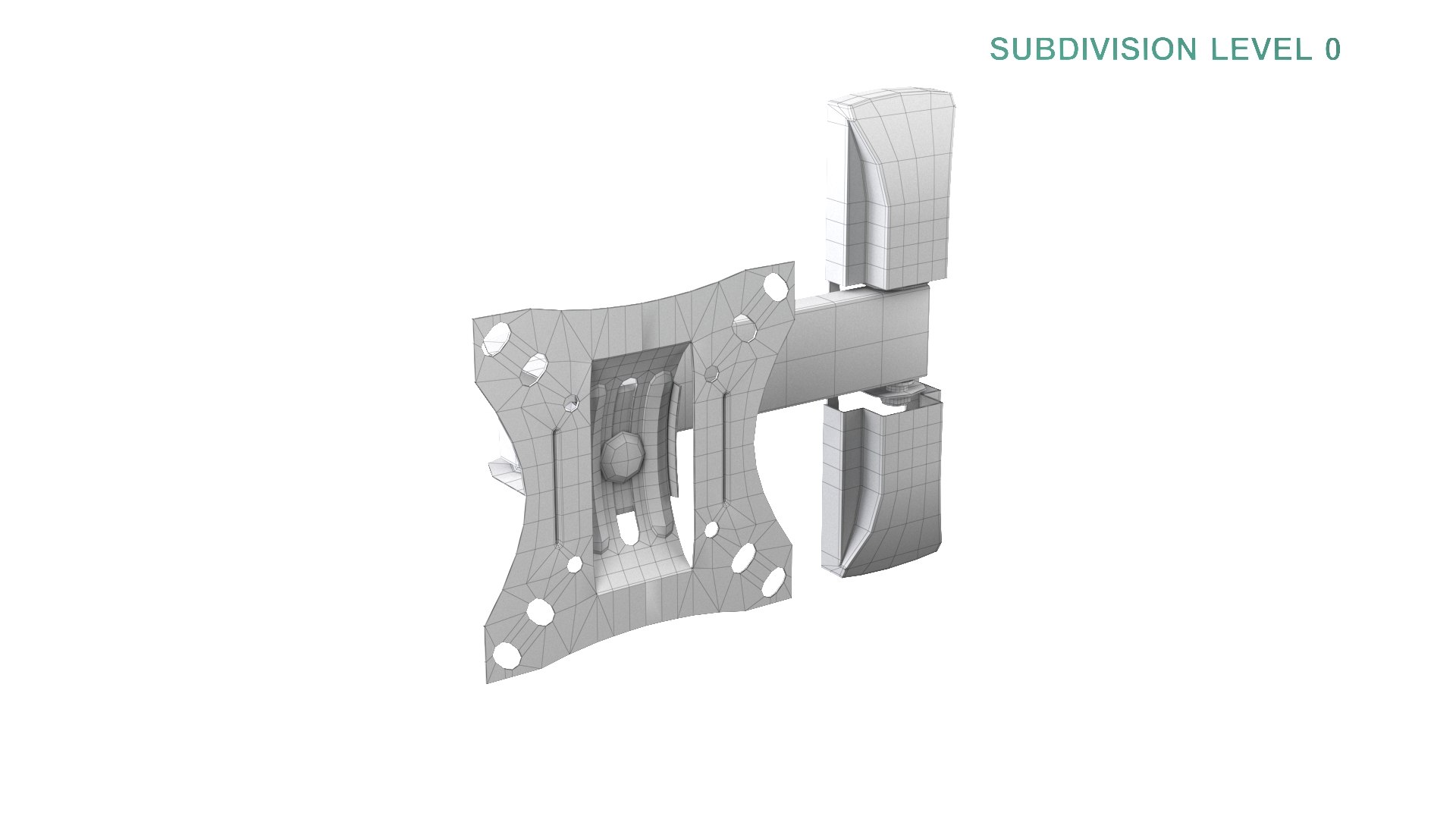 TV Mount 3D model https://p.turbosquid.com/ts-thumb/Rk/9p1w2g/g6/wireframe0013/jpg/1625042525/1920x1080/fit_q87/2022fbd14eef36fcb675baf287c8710b85caa066/wireframe0013.jpg