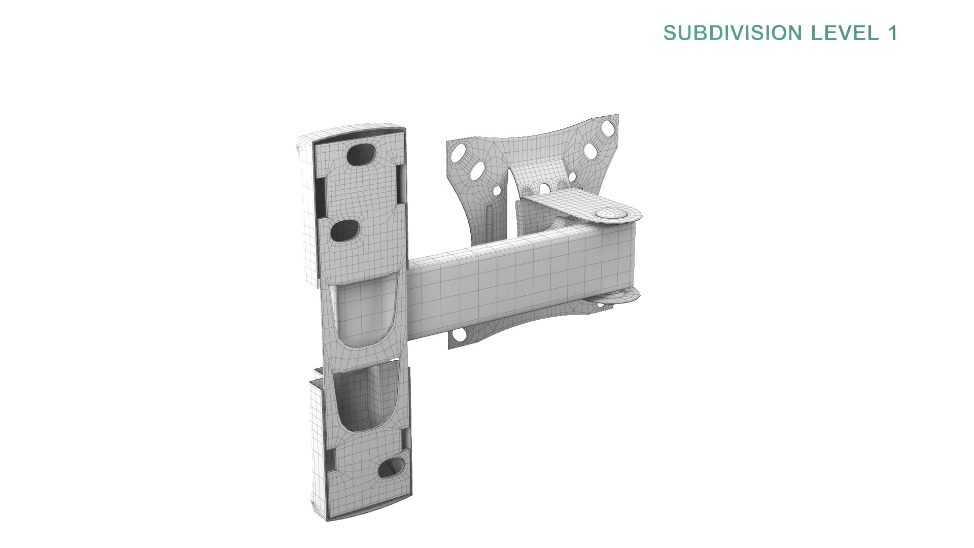 TV Mount 3D model https://p.turbosquid.com/ts-thumb/Rk/9p1w2g/k9/wireframe0010/jpg/1625042523/1920x1080/fit_q87/ad4fa46a81607acd99126ea2fef1fbd8be3aa65b/wireframe0010.jpg
