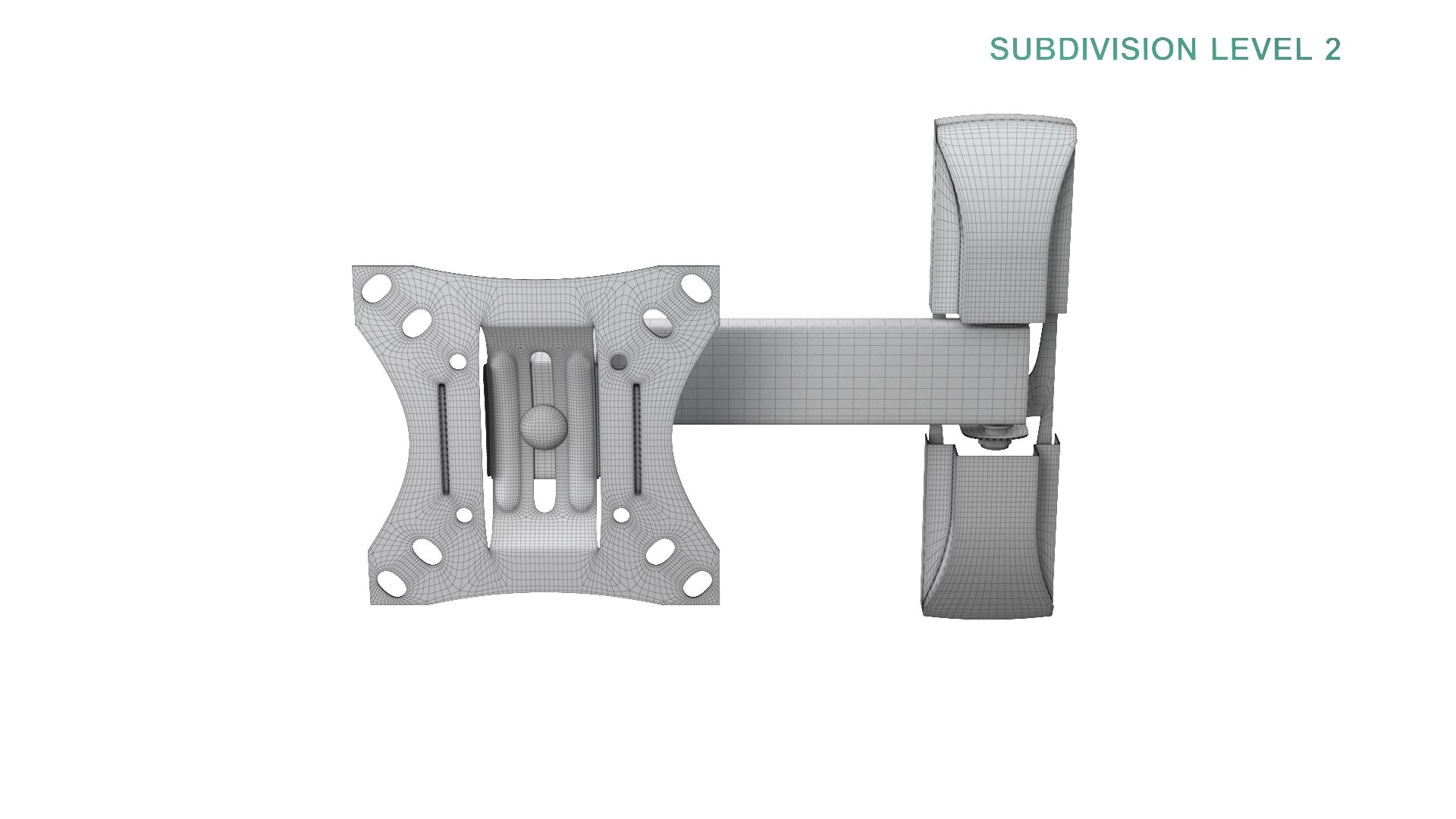 TV Mount 3D model https://p.turbosquid.com/ts-thumb/Rk/9p1w2g/ka/wireframe0002/jpg/1625042523/1920x1080/fit_q87/2b7526563e2cc43044608c1a978466a6da9b66b8/wireframe0002.jpg