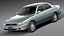 3d model japan car classic sedan