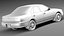 3d model japan car classic sedan