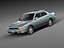 3d model japan car classic sedan