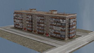 panel house 3D model