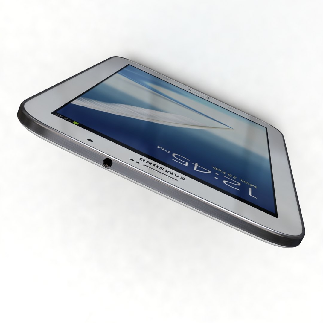 3d samsung galaxy note 8 model