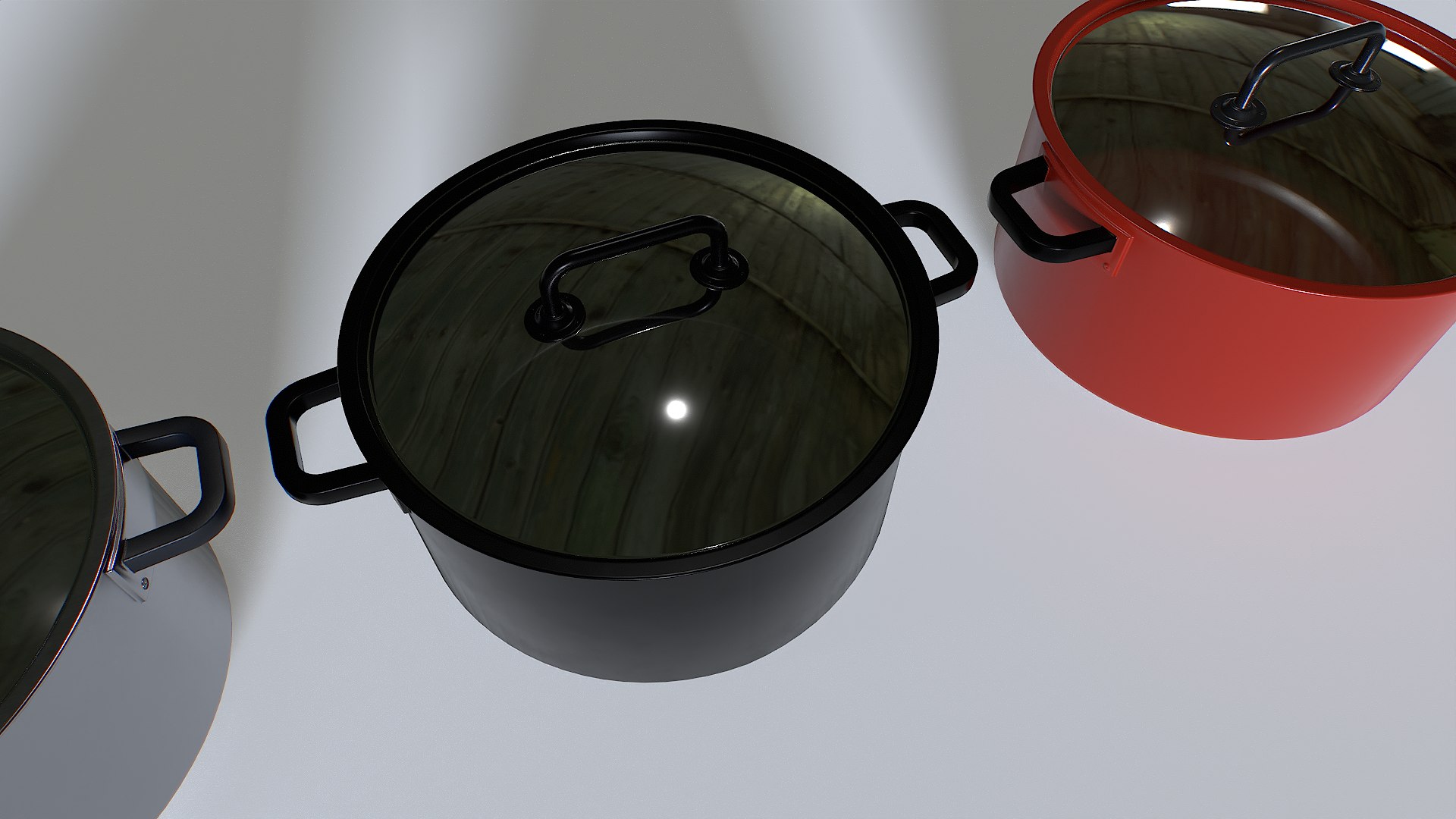 Cooking Pot Set 1 3D Model - TurboSquid 2375209