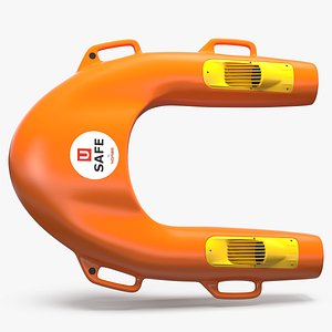 Motorised Life Buoy Noras U Safe 3D Model