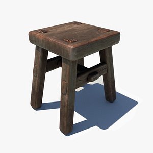 Medieval Chair 3D model