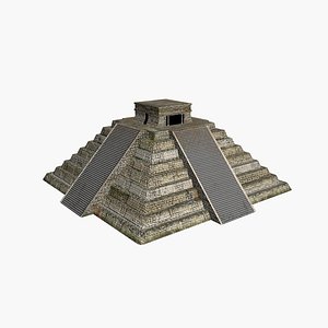 3D model Maya Pyramid LP