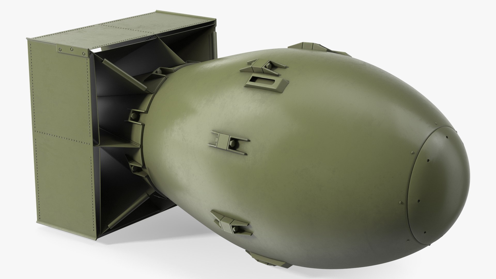 Nuclear Bombs Collection 5 3D model preview