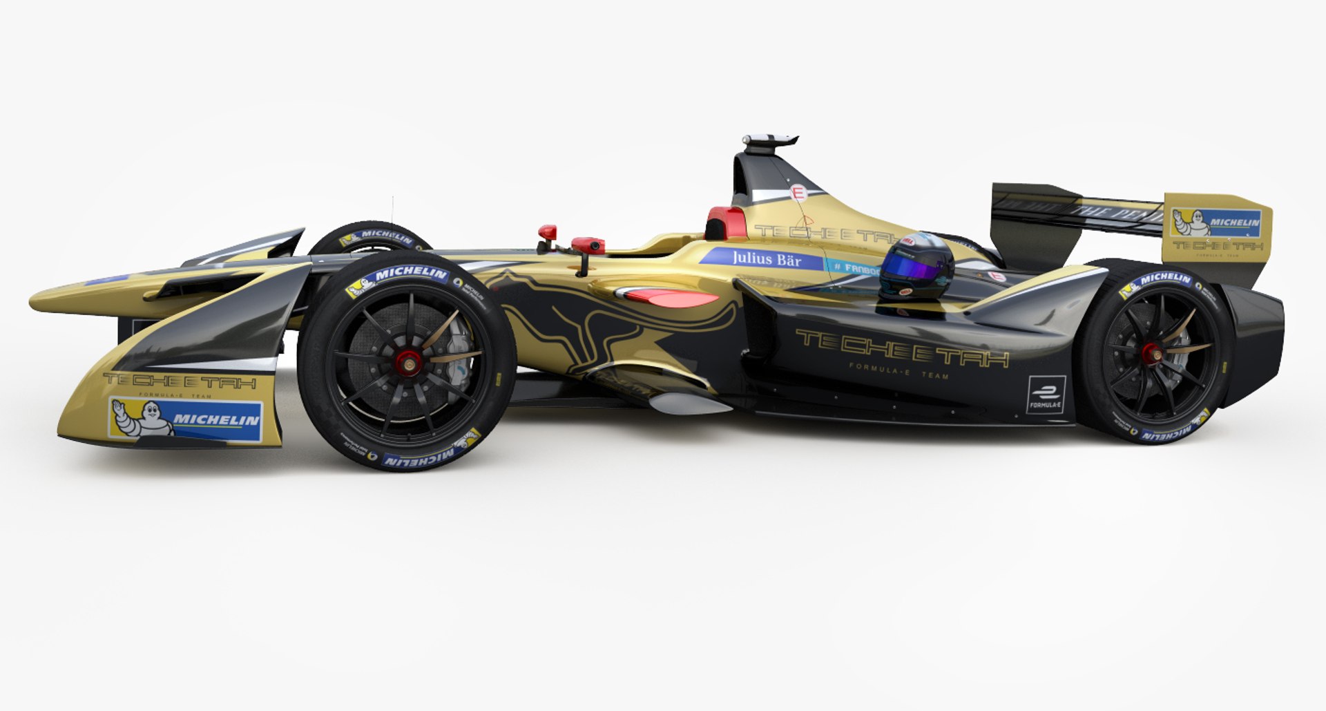 Modèle Réduit 1/43 Spark - Voiture Formule E Techeetah N°33 New York 2017