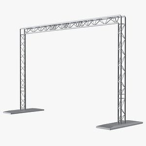 Square Truss Goal Post Lighting System