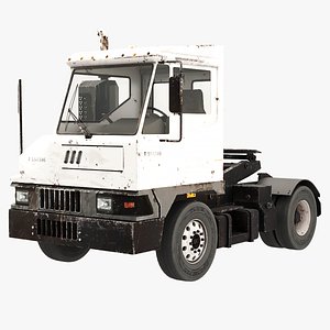 Aged Industrial Terminal Tractor Yard Truck PBR