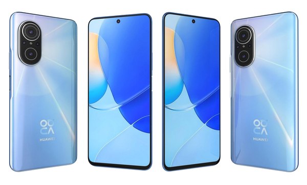 3D model Huawei Nova 9 SE Blue