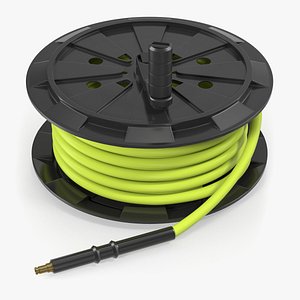 Garden Hose Wound 3D Model