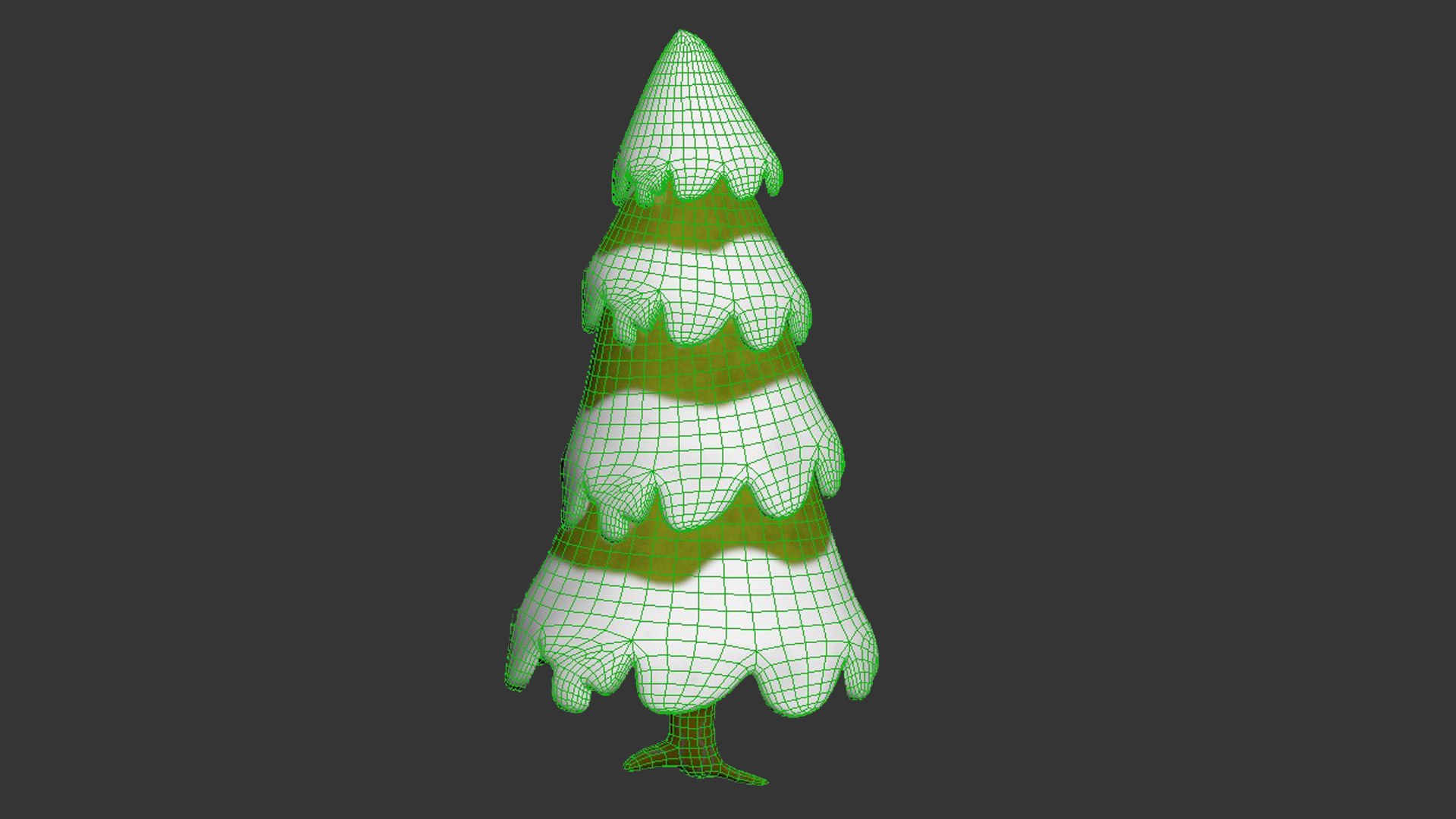 3D Model Snow Tree - TurboSquid 1692812