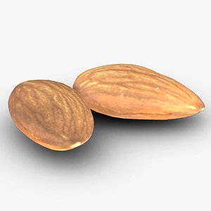 Almond Low Poly