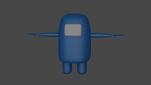3D Among Us 3D model