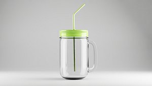 Mason jar 3D