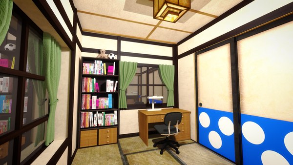 のび太の部屋は進入禁止 のび太の部屋3Dモデル - 2314614 のび太