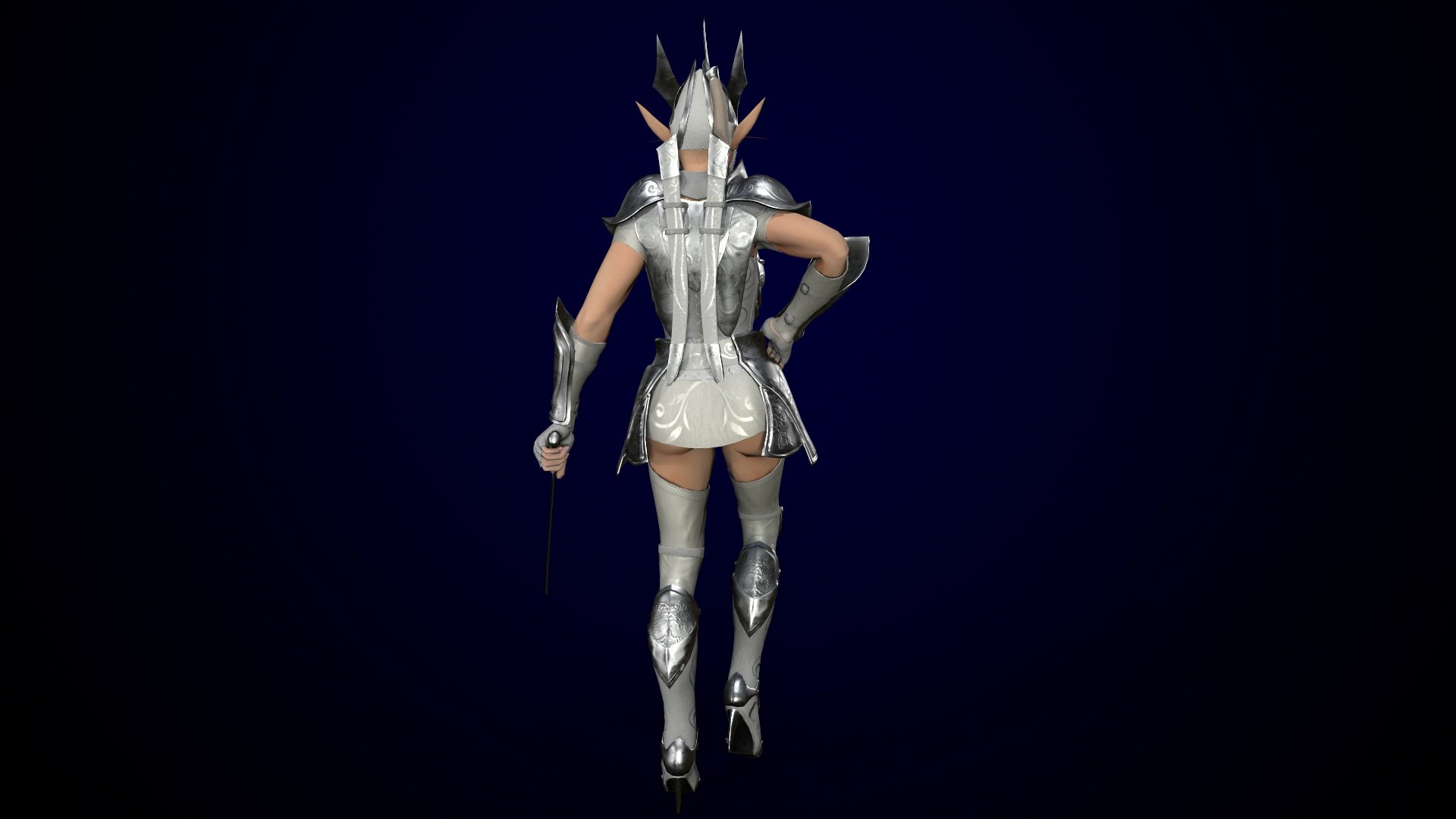 3D Model Low-poly Game Model Elf - TurboSquid 1902846