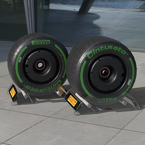 F1 2024  Intermediate Tyre model