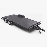 Car Trailer Double Torsion Axle