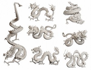 Chinese Dragon model