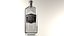3D Aviation Gin Alcohol Bottle model