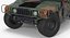 Humvee M1151 Camo 3D Model