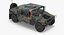 Humvee M1151 Camo 3D Model