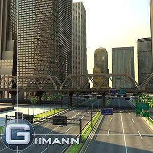 3d cityscape
