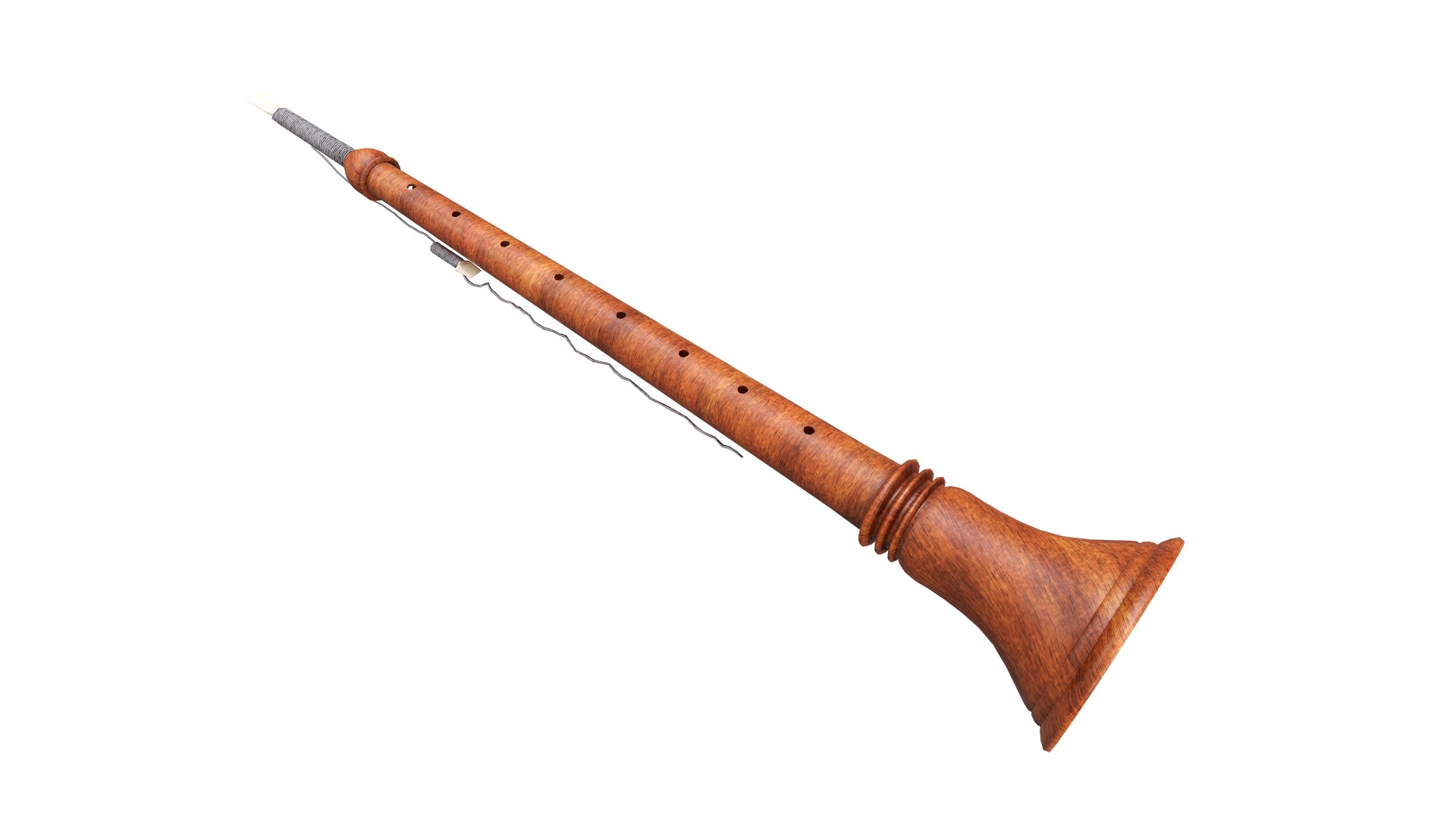 Shehnai Music Instrument Model TurboSquid 1582769