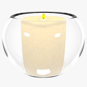 Glass Cup Candle